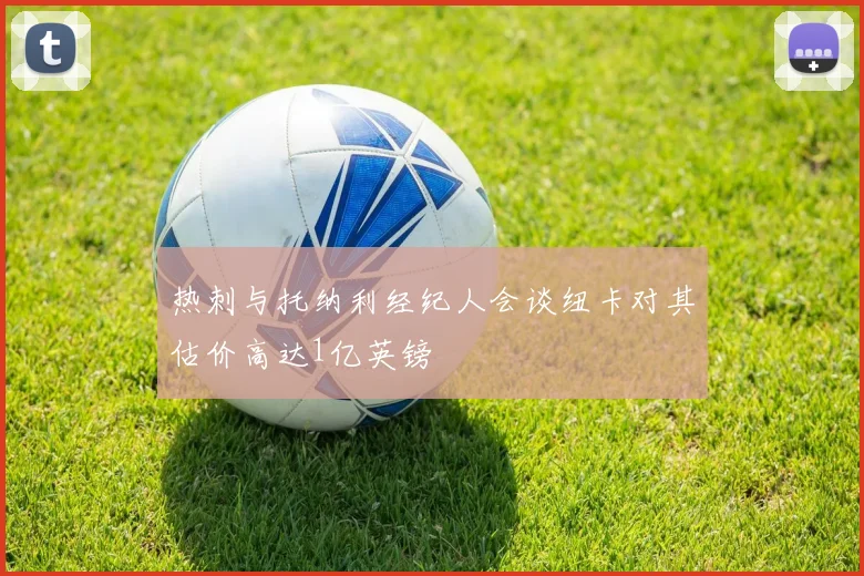 热刺与托纳利经纪人会谈纽卡对其估价高达1亿英镑